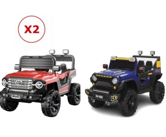 صورة سيارتين جيب اطفال